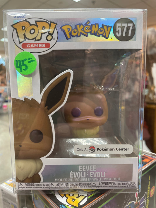 Pokemon -Eevee 577 Poke center exclusive Funko Pop! Vinyl Figure