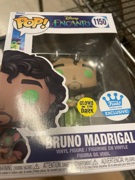 Disney Encanto Bruno madrigal 1150 exclusive Funko pop vinyl figure