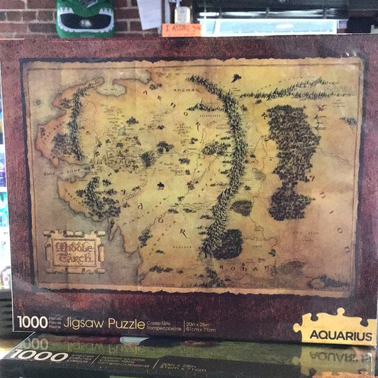 The Hobbit Middle Earth 1000 piece jigsaw puzzle