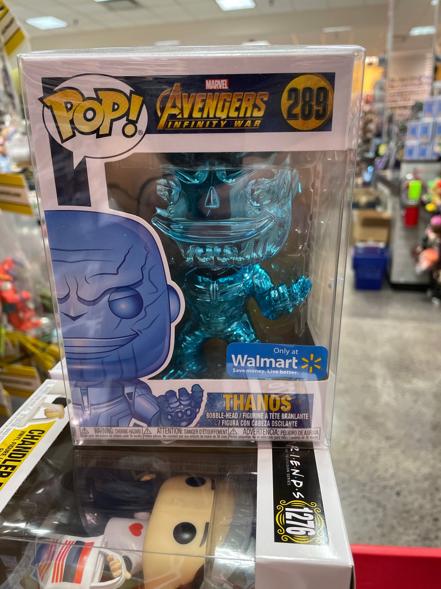 Infinity War Thanos Blue Chrome Funko Pop vinyl Figure 2020