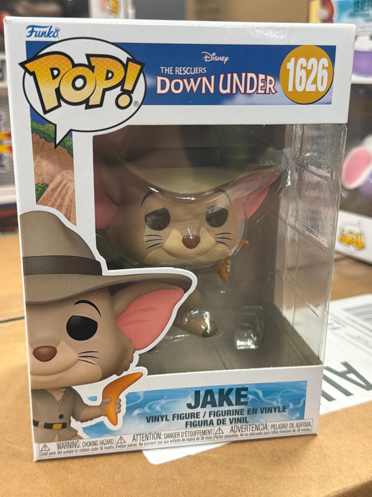 Disney rescuers Jake 1626 Funko Pop! Vinyl figure