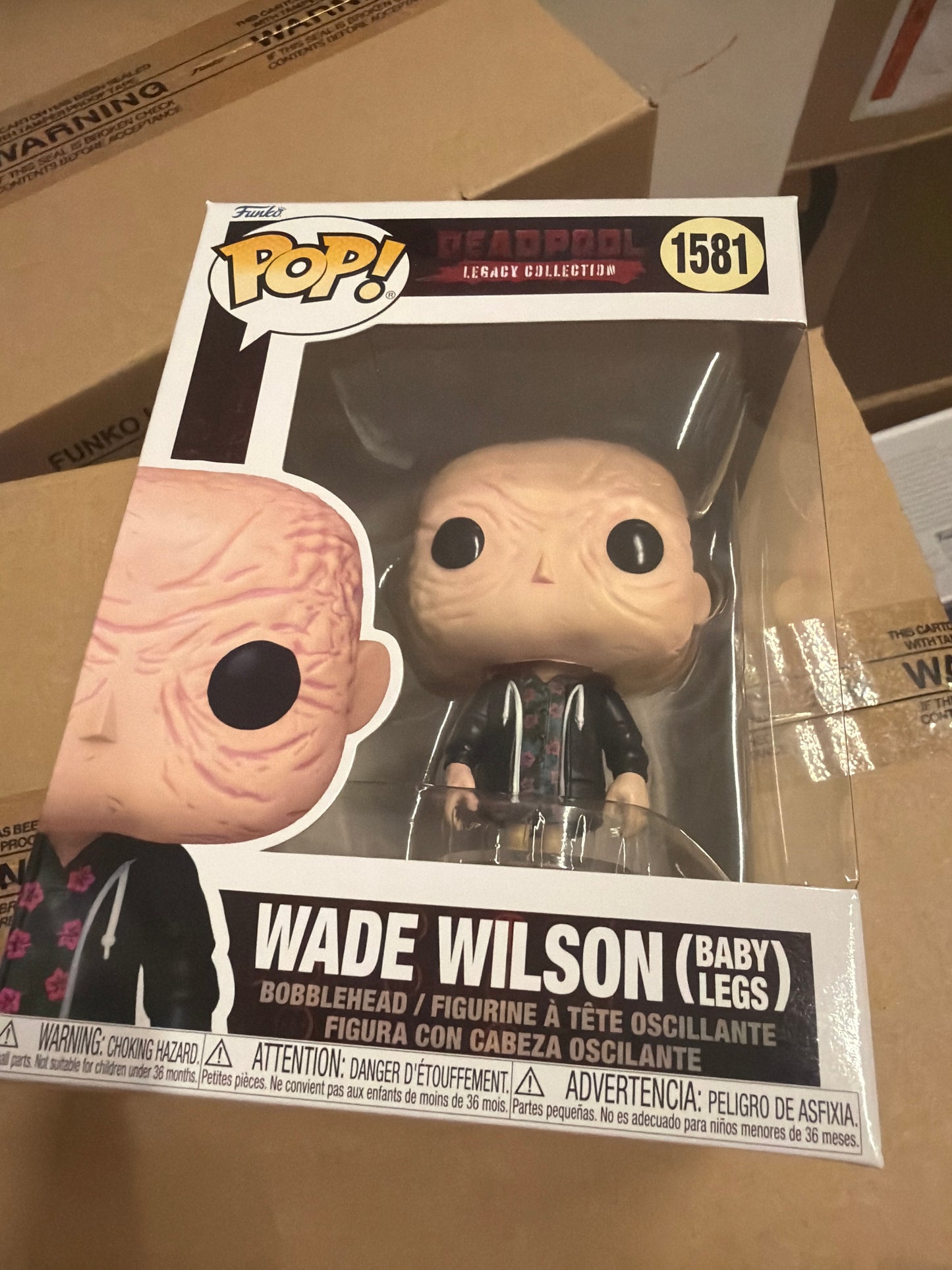 Deadpool legacy wade wilson baby legs 1581 Funko Pop! Vinyl figure marvel