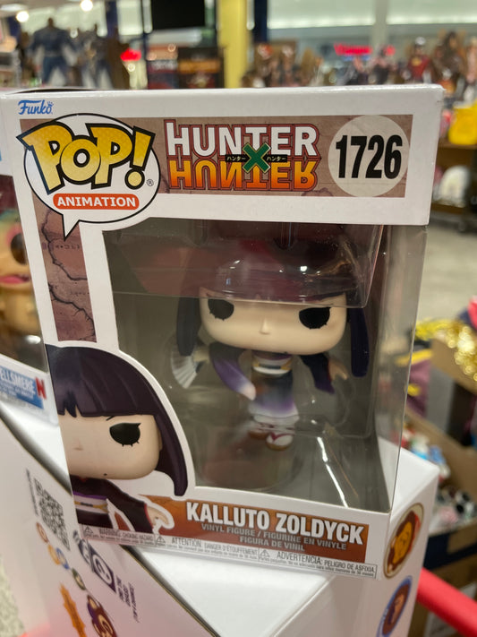 Hunter x hunter Kalluto Zoldyck 1726 Funko Pop! Vinyl Figure cartoon