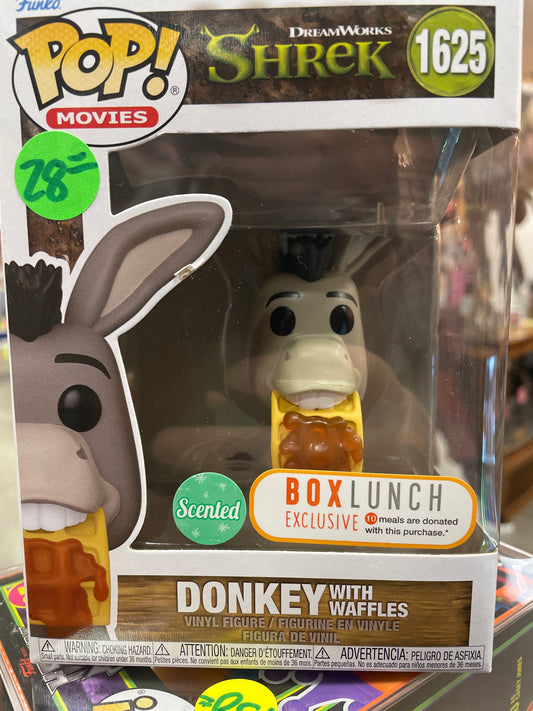 Shrek- Donkey 1625 Box Lunch Exclusive Funko Pop! vinyl figure movie cartoon STORE