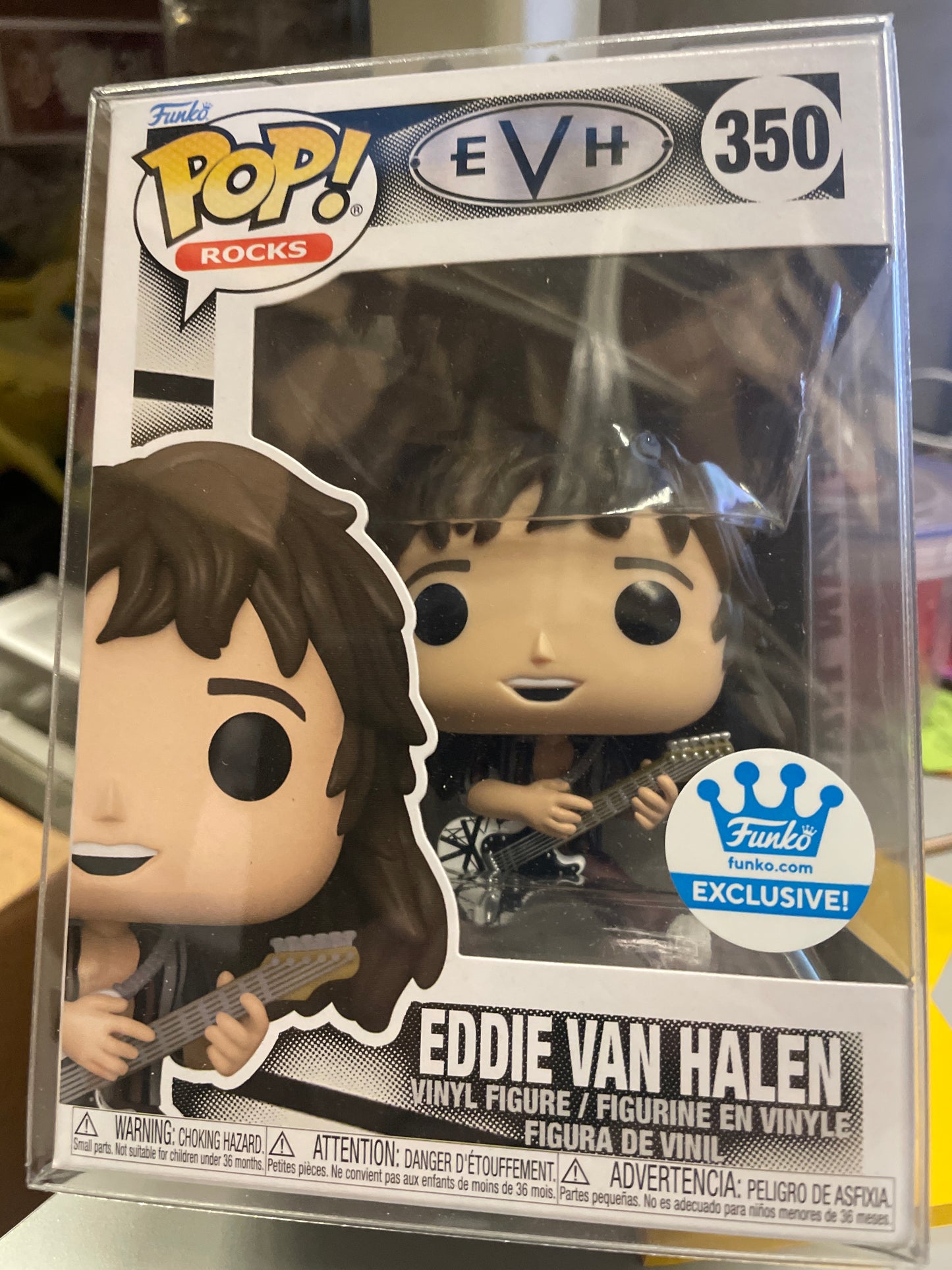 Eddie Van Halen 350- Funko Pop! Vinyl Figure (Rocks)