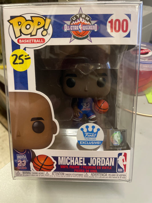 Nba Michael Jordan 100 exclusive Funko Pop! Vinyl figure sports