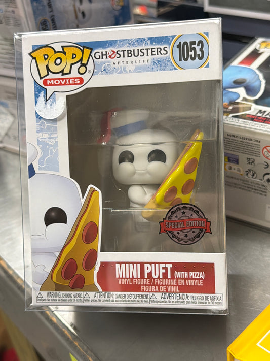 Ghostbusters Afterlife Mini Puft pizza 1053 Funko Pop! Vinyl figure movies