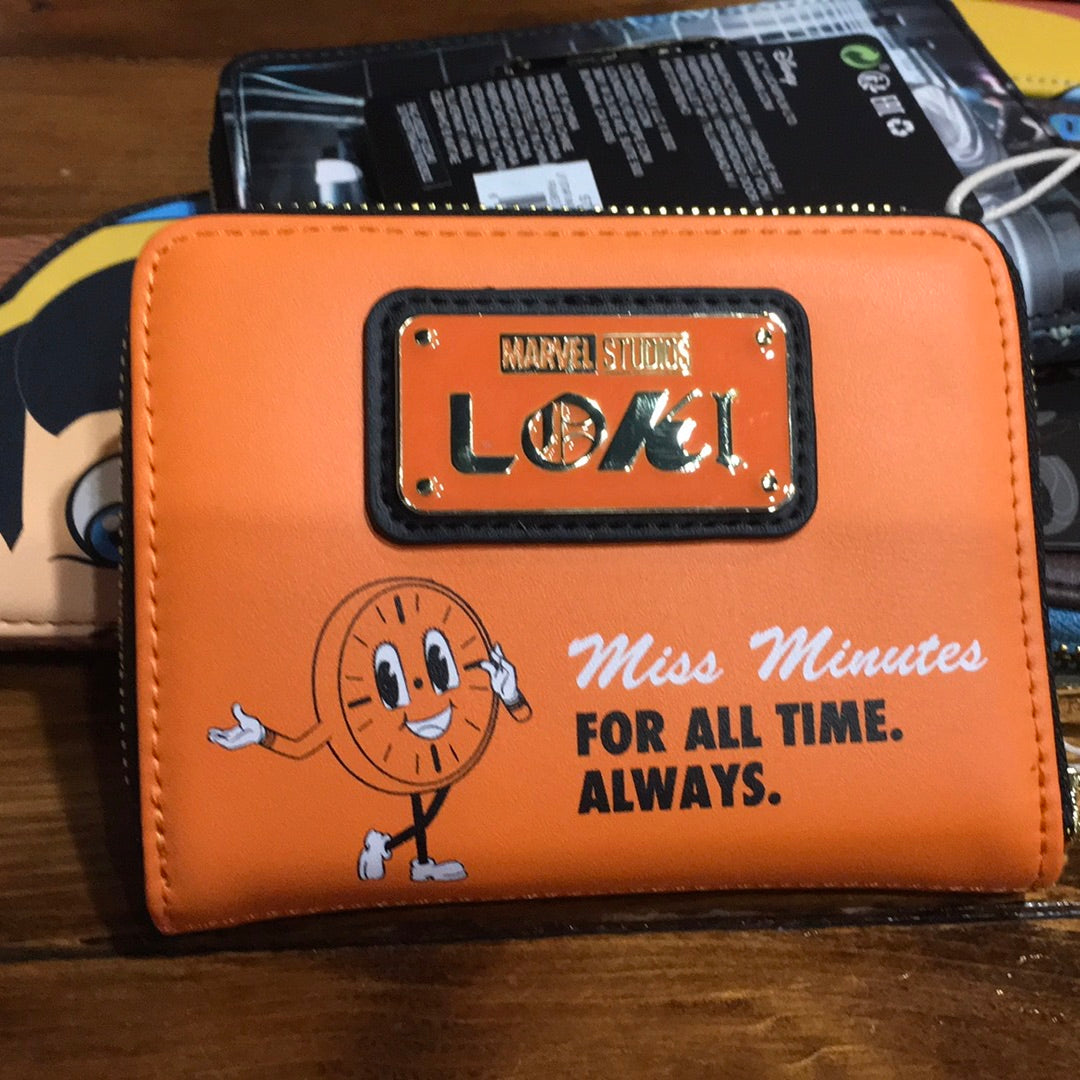 Marvel studios Loki miss minutes Wallet by Loungefly disney