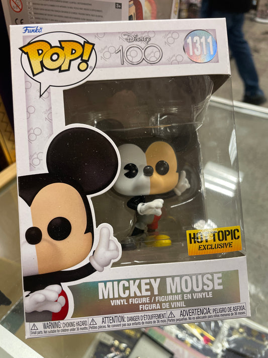 Mickey Mouse 100 1311 exclusive- Funko Pop! Vinyl figure