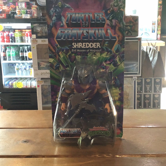 Turtles of Grayskull - MOTU X TMNT -Shredder - Mattel retro Action Figure