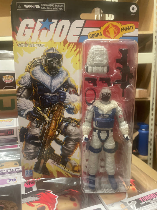 Hasbro Collectibles - G.I. Joe - Classified Series - Retro Cardback snow serpent - Infantry action figure