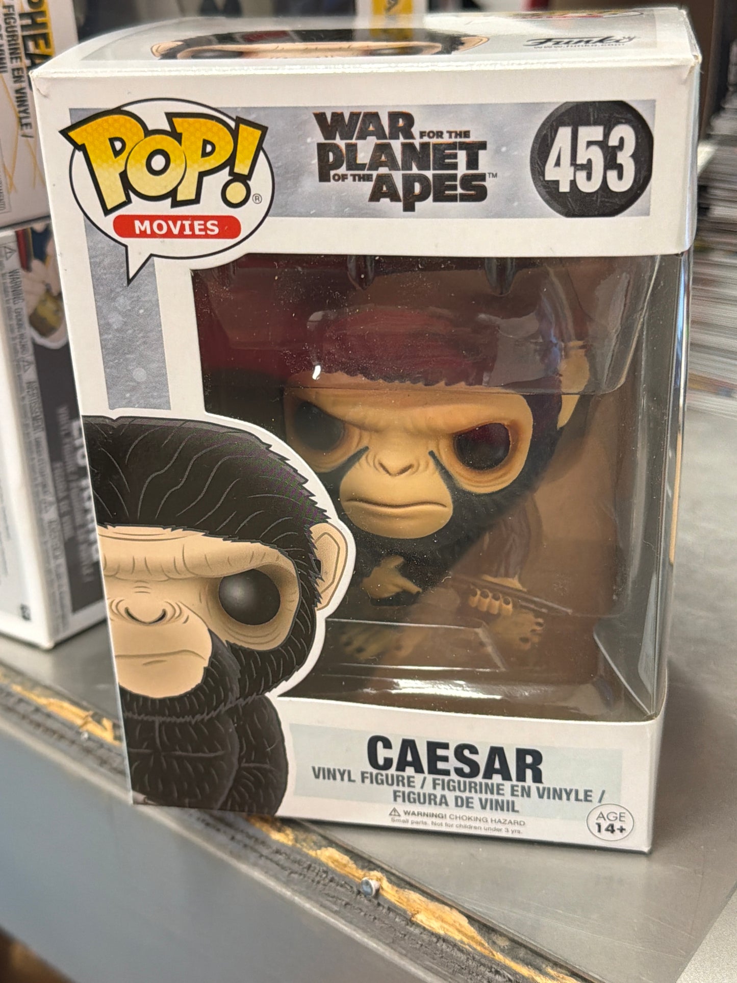 War planet apes Caesar 453 Funko Pop! Vinyl Figure (Movies)