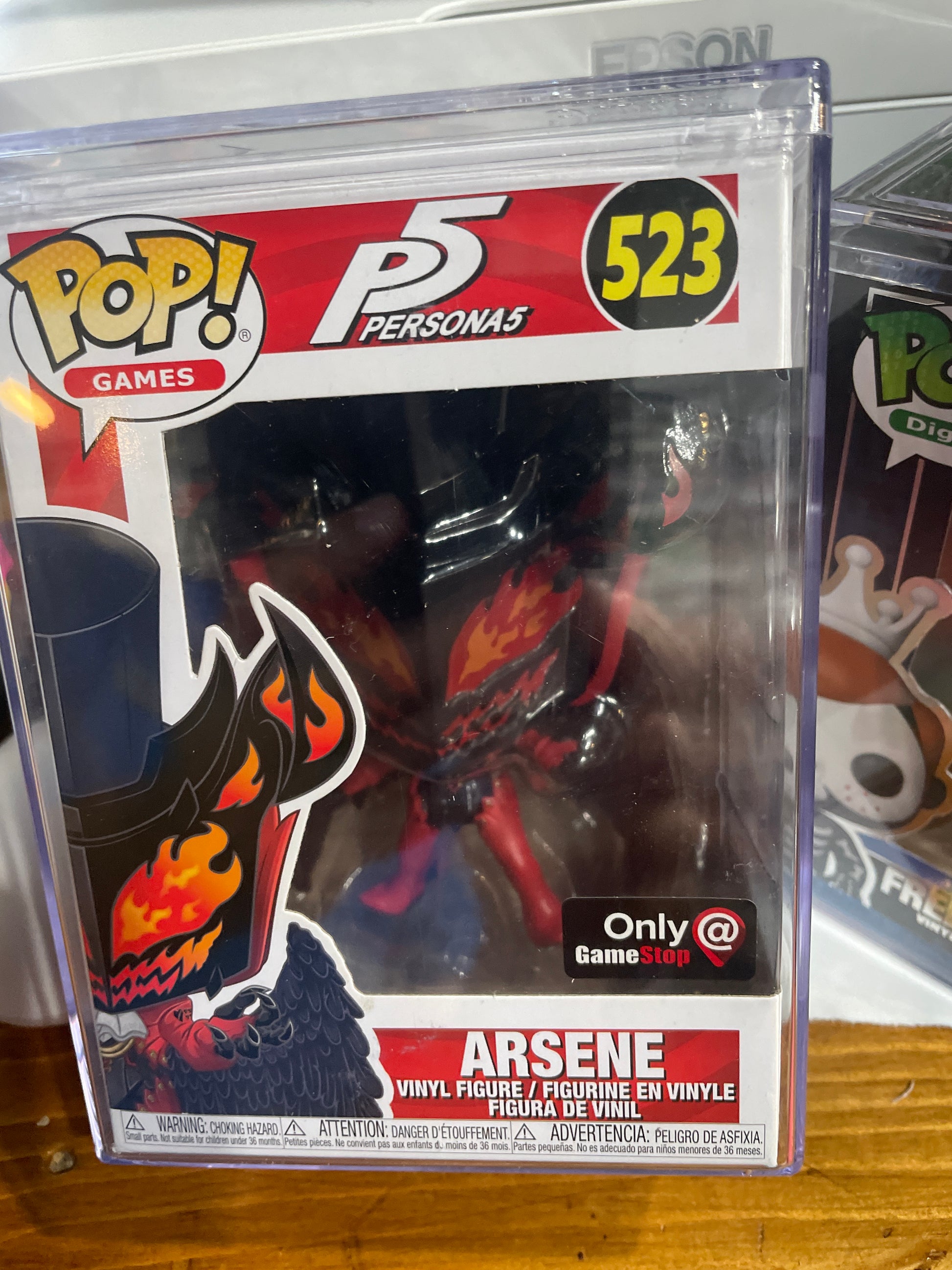 Persona Arsene 523 Funko Pop vinyl figure games – Tall Man Toys