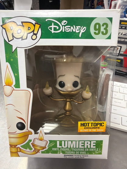 Beauty and the beast Lumiere #93 Funko Pop! Vinyl figure Disney