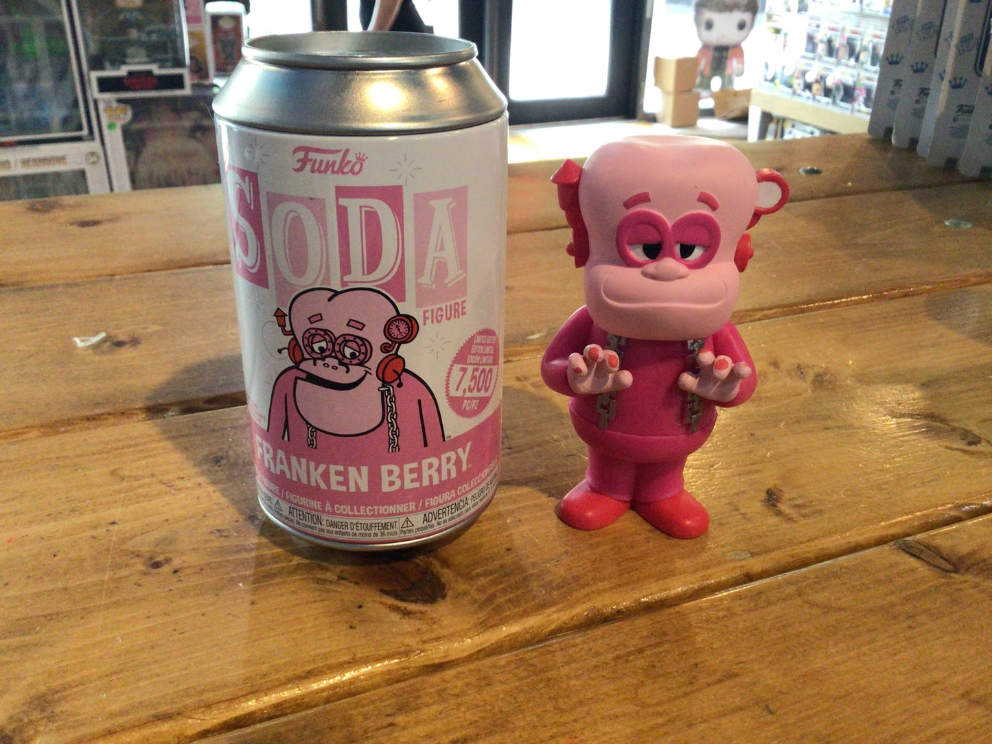 Vinyl Soda Frankenberry sealed Mystery Funko figure
