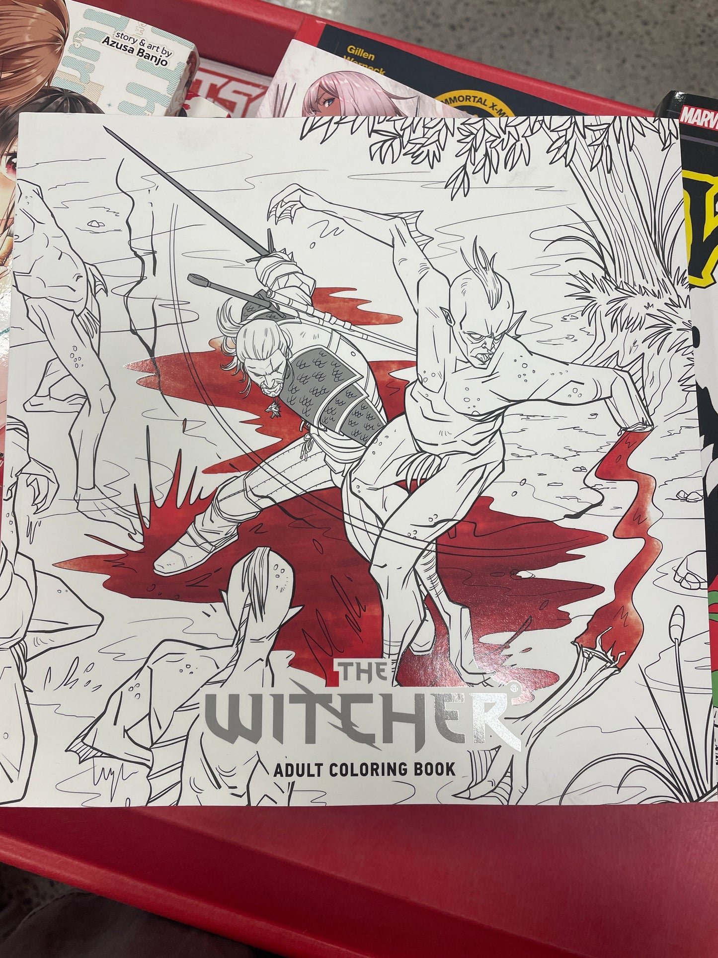 The Witcher art of coloring : The Official Coloring Book