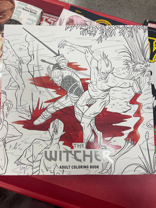 The Witcher art of coloring : The Official Coloring Book