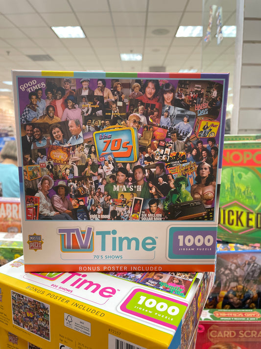 TV Time The 1970s 1000 piece puzzle new