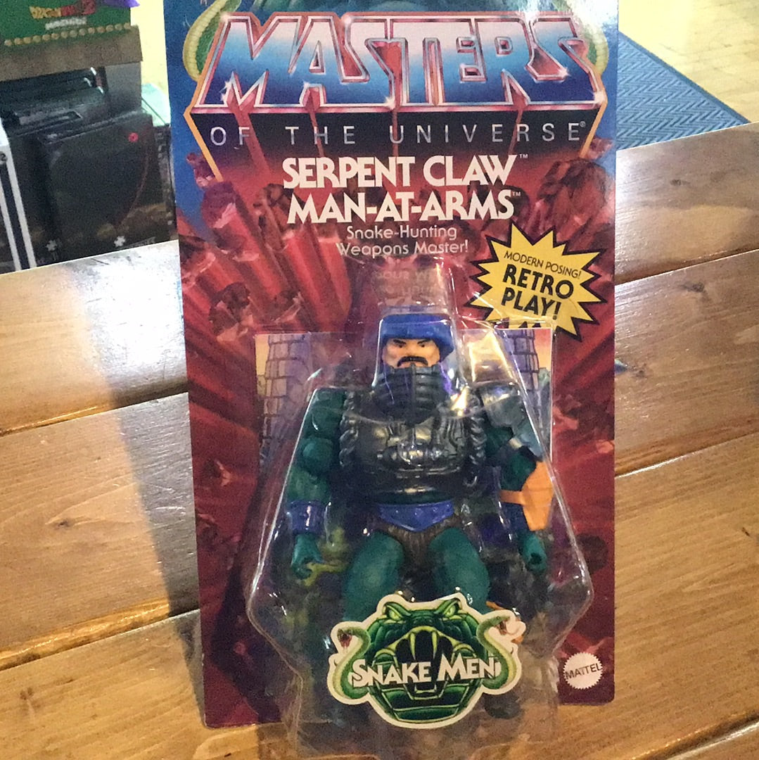 MOTU Masters of the Universe - serpent claw man at arms Mattel retro Action Figure