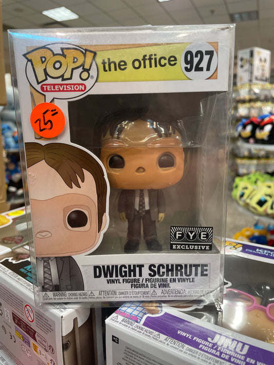 The Office -Dwight Schrute # 927 FYE Exclusive- Funko Pop! Vinyl Figure (Television)