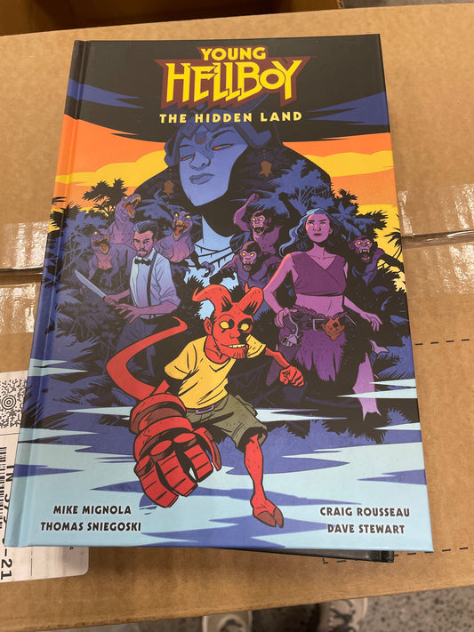 Young Hellboy hidden land dark Horse graphic novel