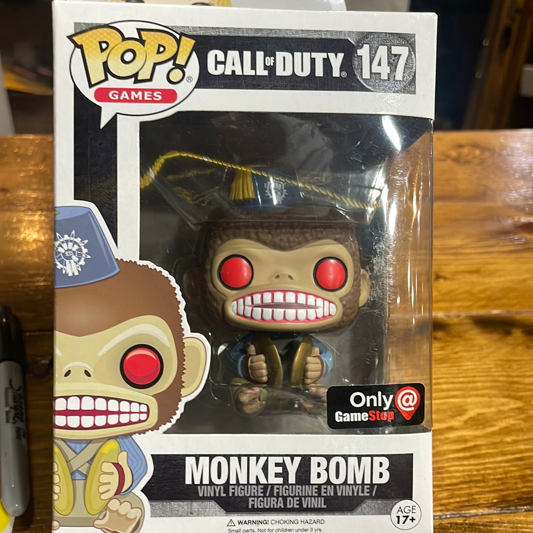 Call of Duty Monkey bomb exclusive Funko Pop! Vinyl figure games video games