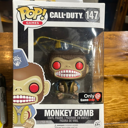 Call of Duty Monkey bomb exclusive Funko Pop! Vinyl figure games video games