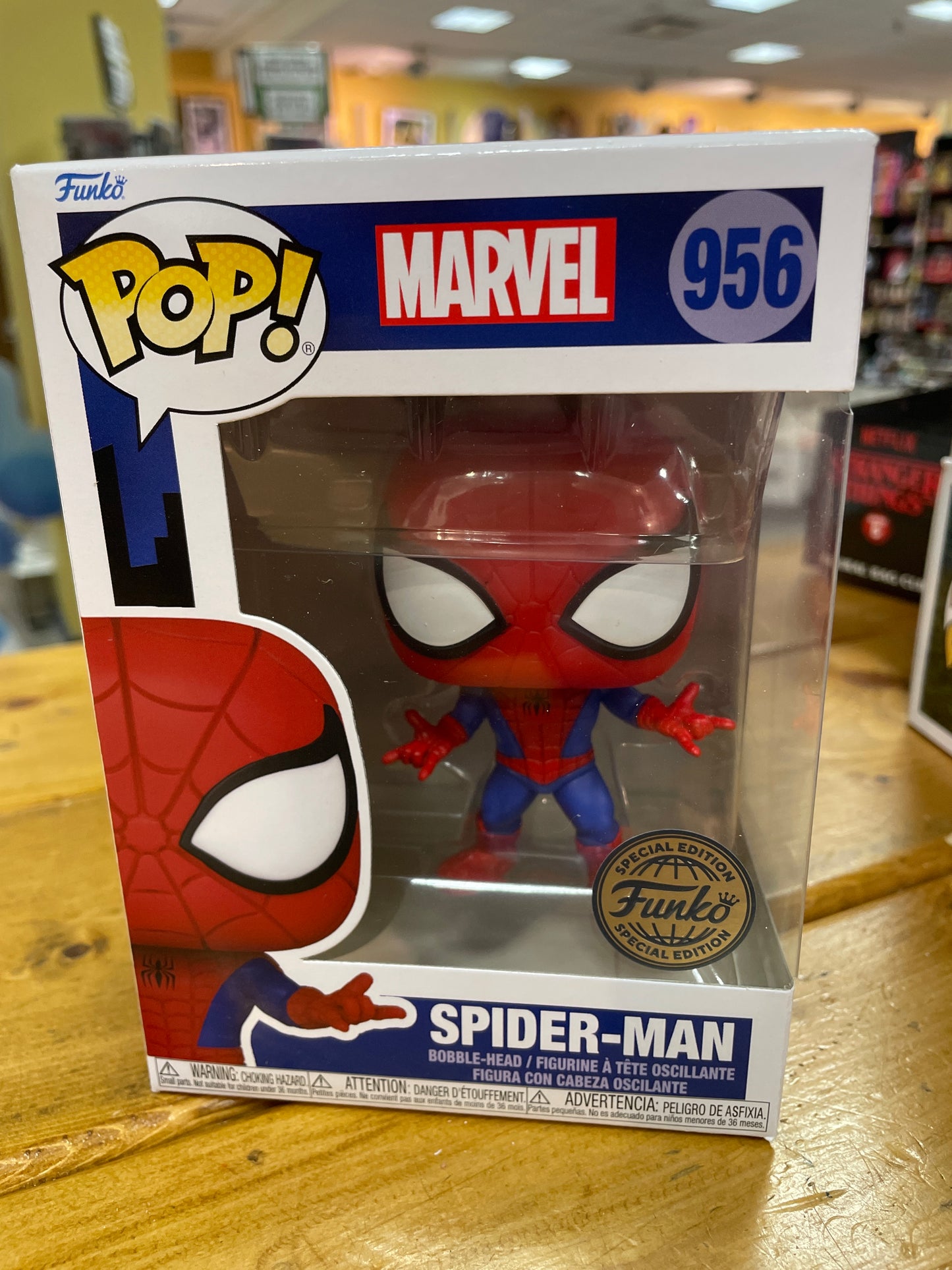 Marvel Spiderman 956 exclusive - Funko Pop Vinyl Figure
