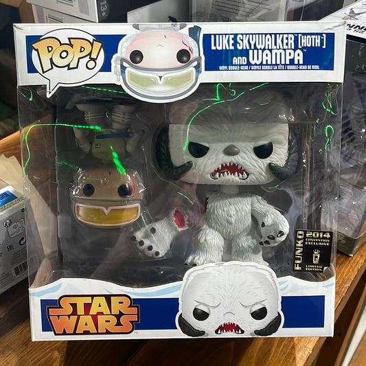 Star wars Luke and Wampa exclusive Funko Pop! Vinyl figure
