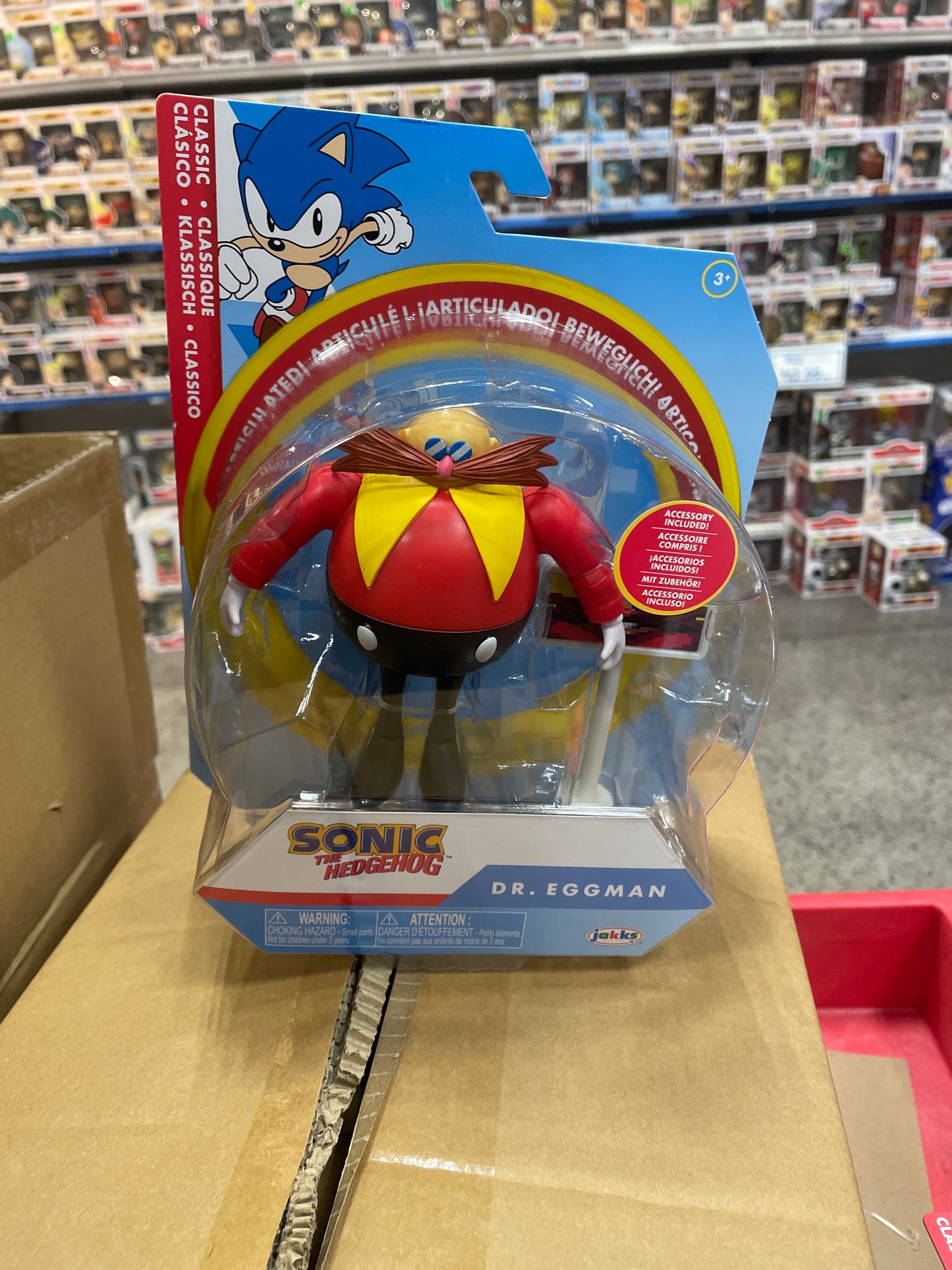 Jakks Sonic the Hedgehog Classic 5 inch