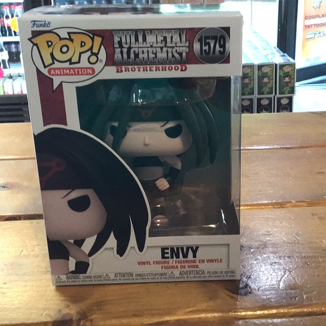 FullMetal Alchemist Brotherhood Envy #1579 Funko Pop! Vinyl anime