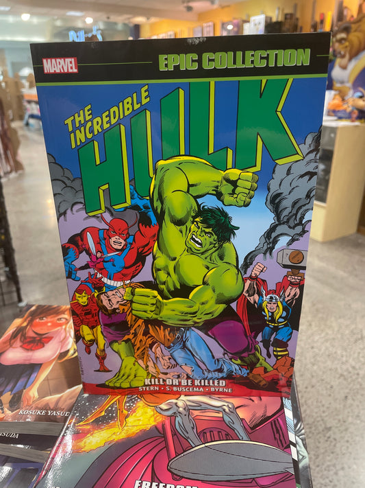 The Incredible Hulk-Kill or Be Killed-Marvel Graphic Novel