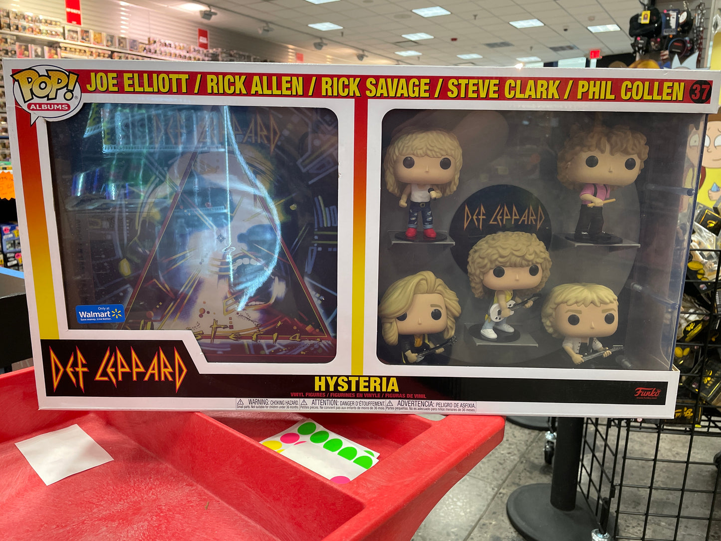 Def Leppard Hysteria AS IS Funko Pop! Albums Vinyl figure rocks