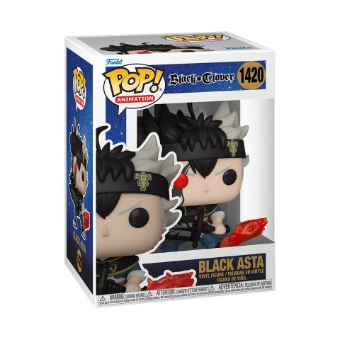 (PREORDER) Black Clover: Black Asta  - Funko Pop! Vinyl Figure (anime)