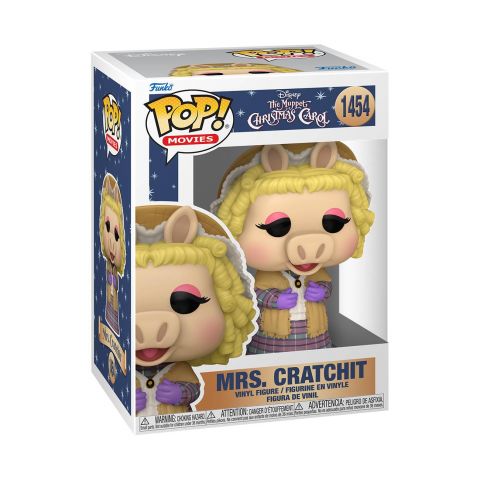 Muppets Christmas Carol: Miss Piggy Mrs Cratchet Funko Pop! Vinyl Figure