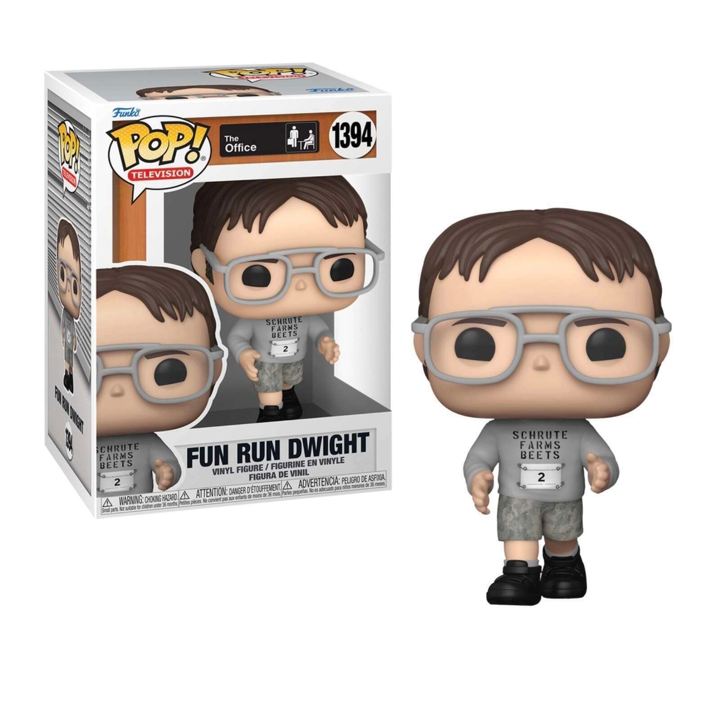 The Office - Fun Run Dwight #1394 - Funko Pop! Vinyl Figure (Television)