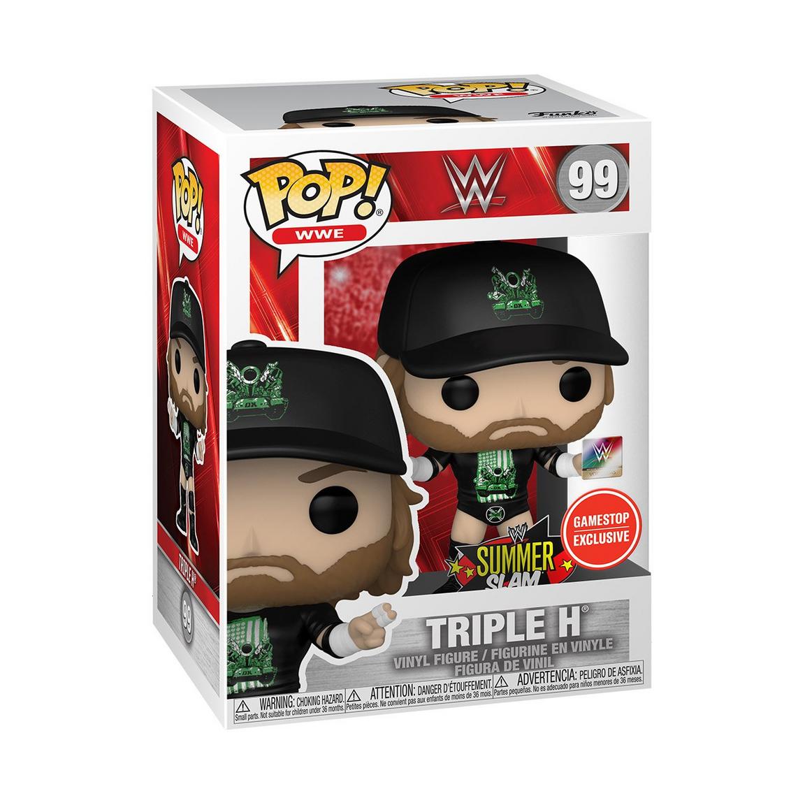 Funko POP! WWE: Triple H Degeneration X Summer Slam '09 GameStop Exclusive