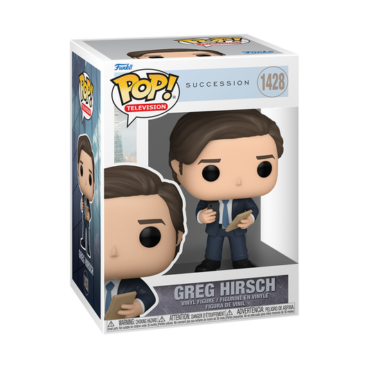 Succession - Greg Hirsch #1428 - Funko Pop Vinyl Figure (Television)