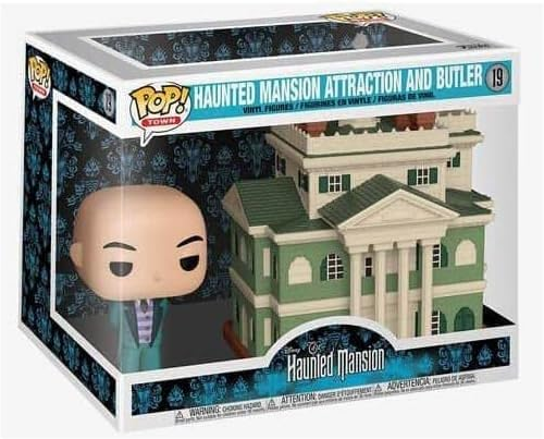 Haunted Mansion Attraction and Butler - Funko Pop! Town Disney