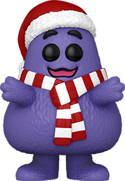 McDonald’s - Holiday Grimace #205 - Funko Pop! Vinyl Figure (ad icons)