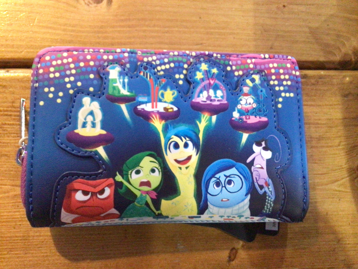 Disney Inside Out Wallet by Loungefly