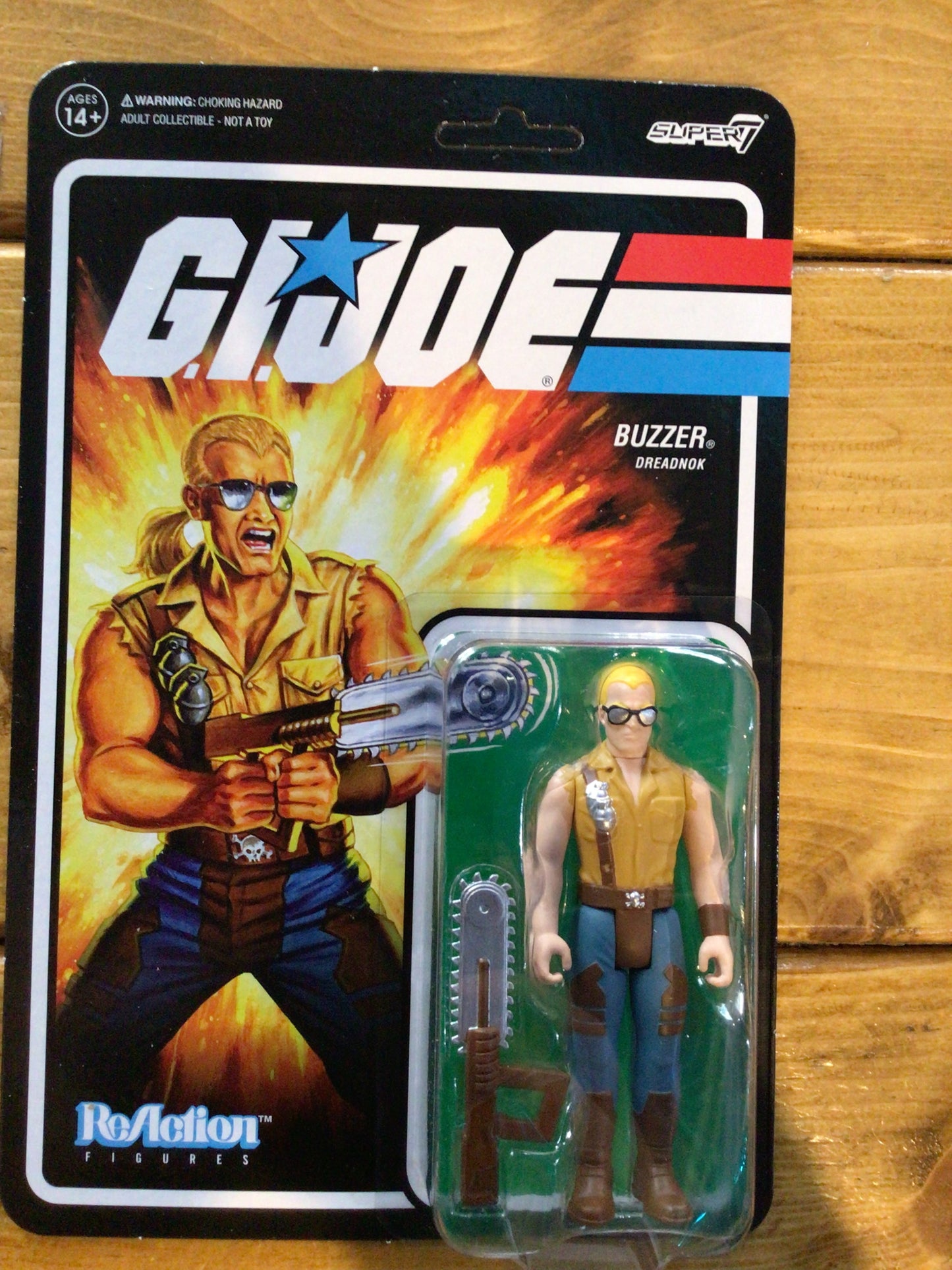 Super 7 - GI Joe REACTION Figures - MOC