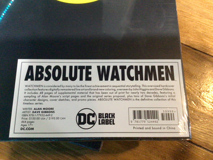 Watchmen-Absolute Edition-Graphic Novel