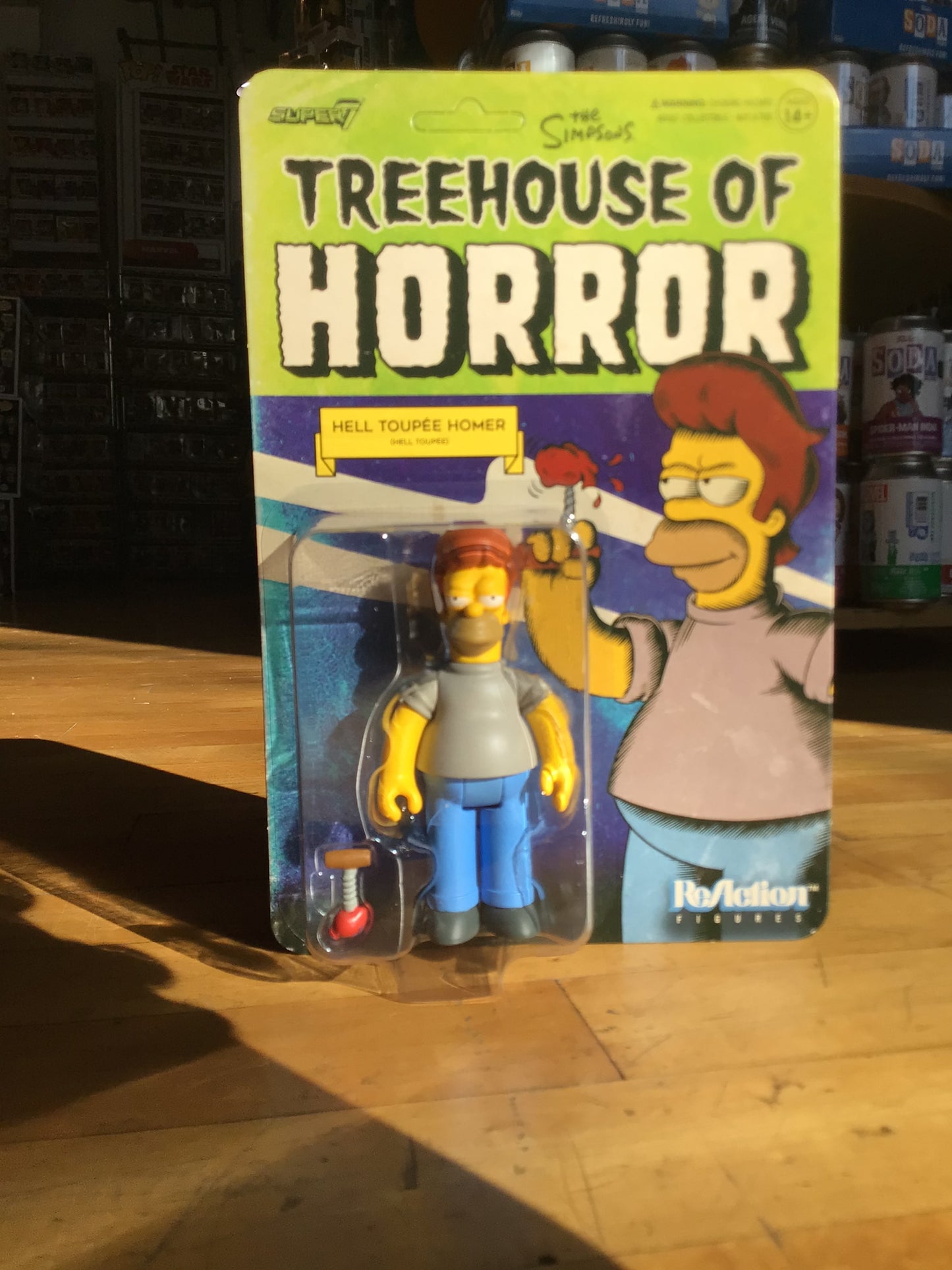 Treehouse of Horror- The Simpsons -Hell Toupée Homer Super 7