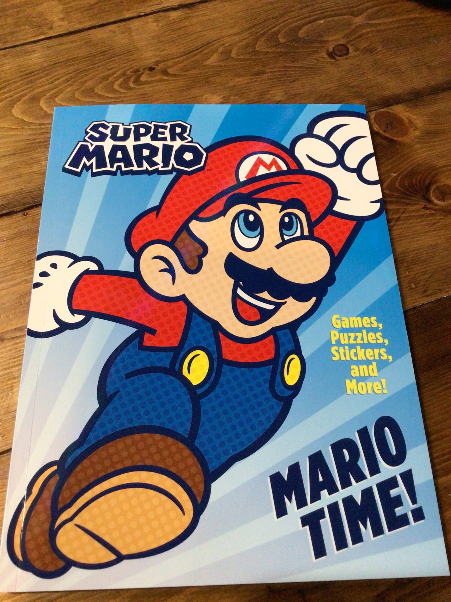 Nintendo - Super Mario Bros. Games, Puzzles, and more! Activity workbook