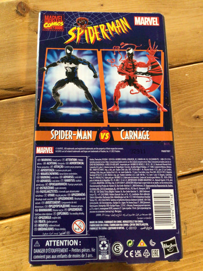Marvel Legends- Black Suit Spider-Man/Carnage 2-pack -Action Figure by Hasbro