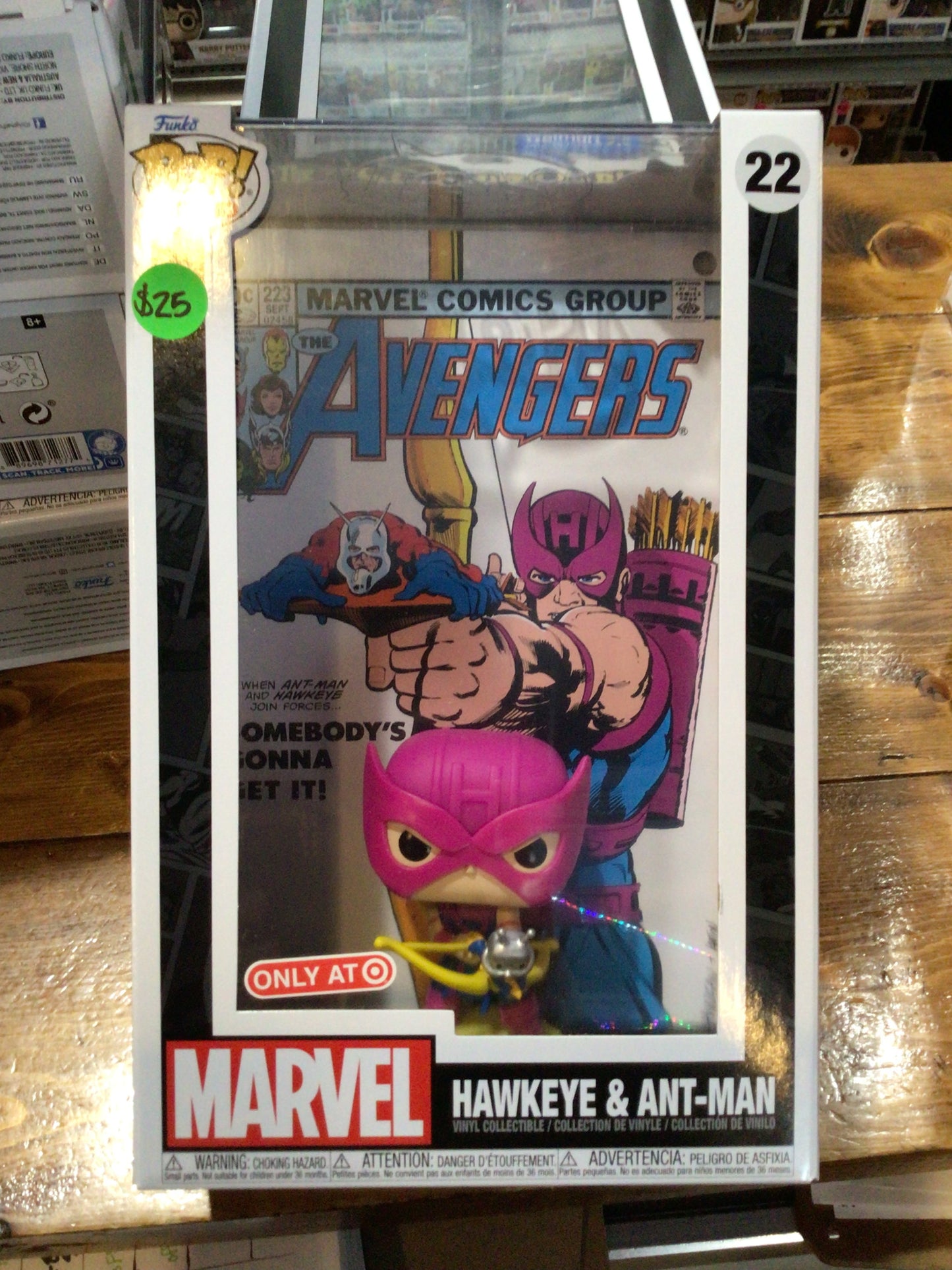 Comic Cover: Marvel- Hawkeye and Antman- Funko Comic cover