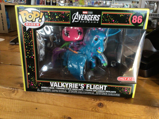 Marvel Rides- marvel infinity saga Valkyrie’s flight #86 black light edition Funko Pop! Vinyl figu