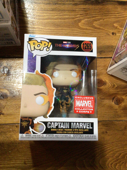 The Marvels - Captain Marvel #1265- Exclusive Funko Pop! Vinyl Figure