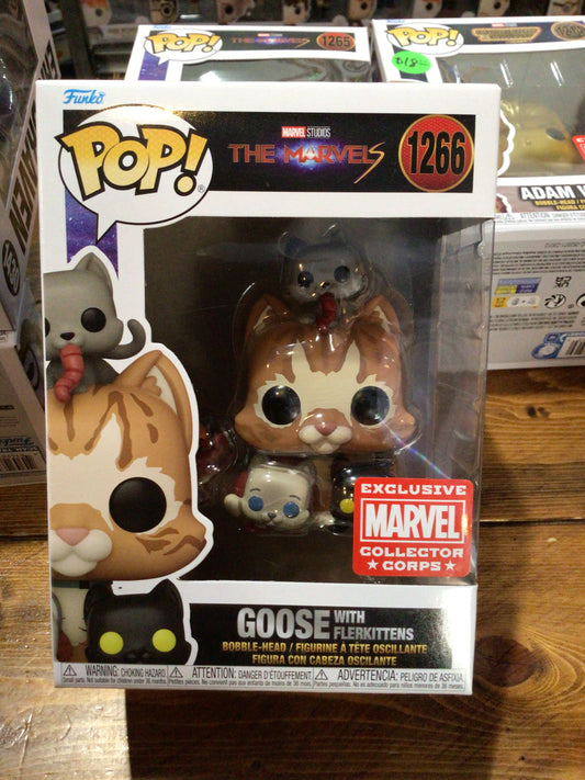 The Marvels - Goose with Flerkittens #1266 -Exclusive Funko Pop! Vinyl Figure